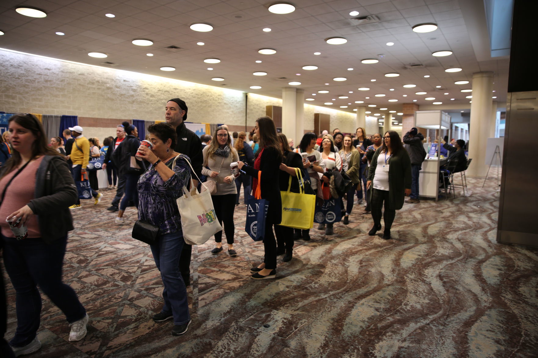 NJEA Convention in Atlantic City Nov. 7, 2019